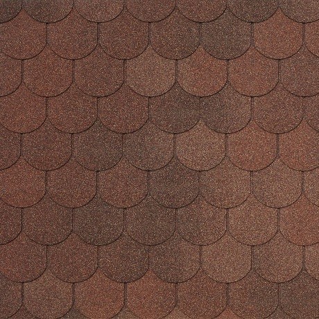Гибкая черепица Tegola ASSISI terracotta 420 купить в Калязине