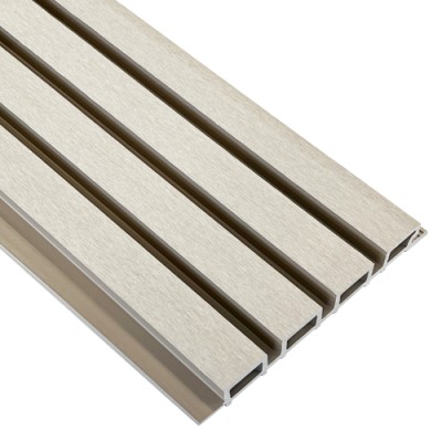 Фасадная реечная панель EasyDecking Wood-X 219х26 Бежевый