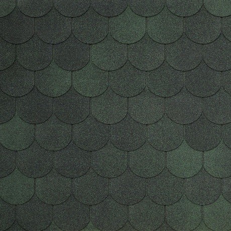 Гибкая черепица Tegola ASSISI verde 473 купить в Калязине