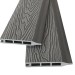Заборная панель шип-паз EasyDecking Wood-Х 146х20 Серый купить в Калязине