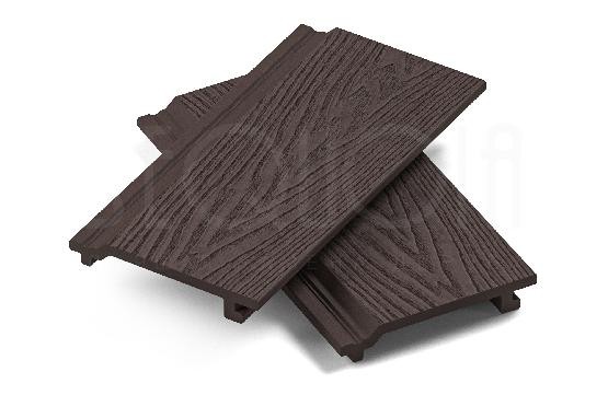 Доска фасадная ДПК 3D SEQUOIA Evolution WOOD BROWN купить в Калязине