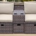Комплект мебели AFINA плетеной из иск. ротанга AFM-330B Brown купить в Калязине