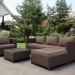 Комплект мебели AFINA плетеной из иск. ротанга YR821A Brown/Beige купить в Калязине