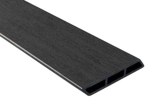 Доска Ромбус 3D ДПК Outdoor STORM BLACK черная купить в Калязине