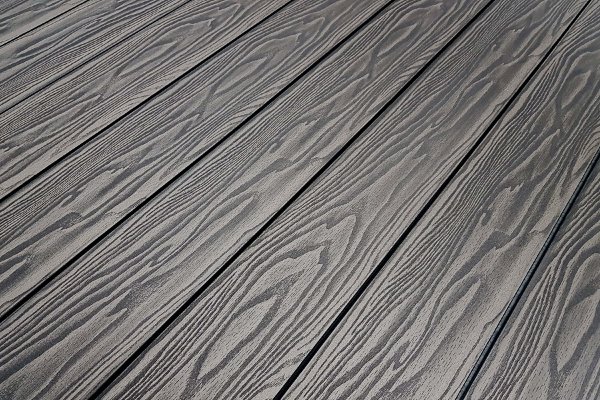 Террасная доска из ДПК Terrapol Смарт 3D Полнотелая с пазом Черное дерево купить в Калязине