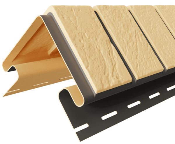 Угол наружный «Кирпич славянка» прокрашенный, Жёлтый купить в Калязине