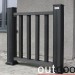 Ограждение из ДПК Outdoor Классик 3D STORM чёрный купить в Калязине