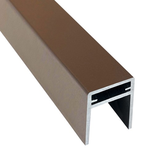 П-профиль Алюминиевый EasyDecking 35x25 Венге купить в Калязине