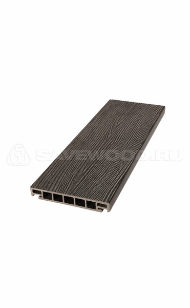 Террасная доска из ДПК SW Salix (S) (R) темно-коричневый купить в Калязине
