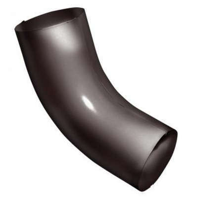 Водосток Grand Line 125x90 – Колено трубы RAL 8017